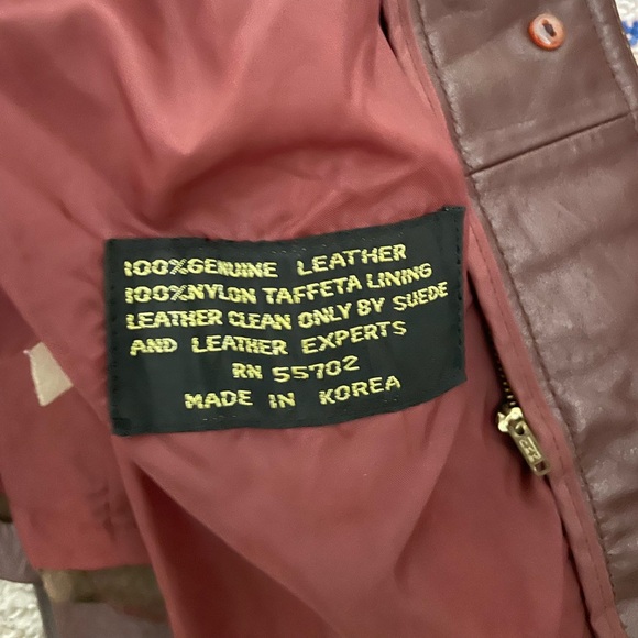 Avant Garde genuine leather jacket - Picture 4 of 4